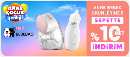 Bebebao Anne Bebek Ürünlerinde Sepette Net %10 İndirim
