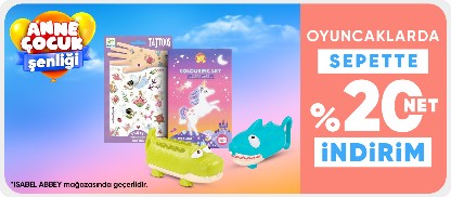 ISABEL ABBEY Mağazasında Oyuncaklarda Sepette Net %20 İndirim