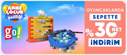 Go Toys Markalı Oyuncaklarda Sepette %30 İndirim