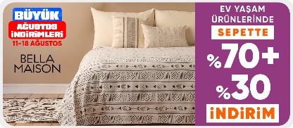 Bella Maison Ürünlerinde Sepette %70+%30 İndirim