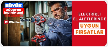 Elektrikli el aletlerinde  uygun fırsatlar
