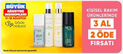 Bade Natural Satıcılı Ürünlerde 3 Al 2 Öde