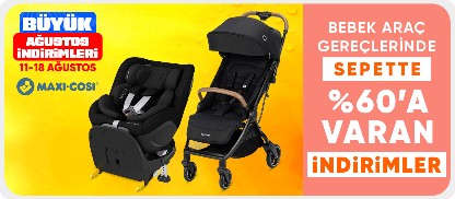 Maxi-Cosi Bebek Araç Gereçlerinde Sepette %60'a Varan İndirim