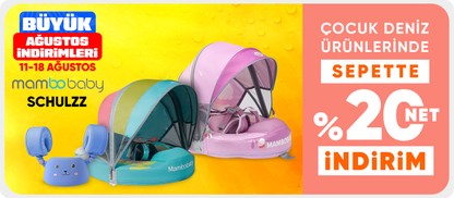 Mambobaby ve Schulzz Çocuk Deniz Ürünlerinde Sepette Net %20 İndirim