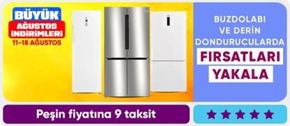 Buzdolabı ve Derin Dondurucularda Kaçırılmayacak Fırsatlar!