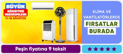 Klima ve Vantilatörlerde Kaçırılmayacak Fırsatlar!