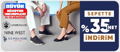 Lumberjack,U.S. Polo Assn.,Nine West Sepette %35 net indirim
