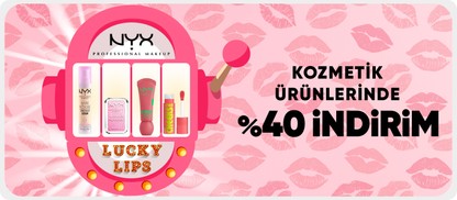 Kozmetik ürünlerinde  %40 indirim
