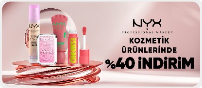 Kozmetik ürünlerinde  %40 indirim