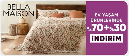 Bella Maison ürünlerinde Sepette %70+%30 indirim