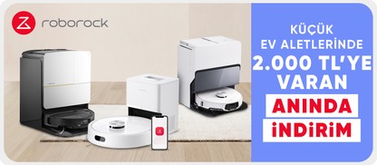 Roborock Ürünlerinde 2000 TL'ye Varan Kupon Fırsatı