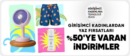 Girişimci Kadınlardan  yaz fırsatları  %50'ye varan indirimler