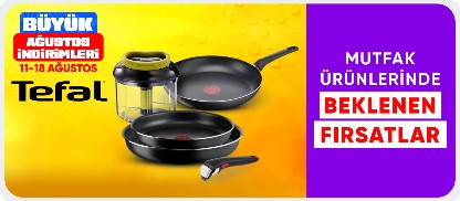 Tefal ürünlerinde Sepette %15'e varan indirim