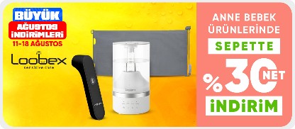 Loobex Anne Bebek Ürünlerinde Sepette Net %30 İndirim