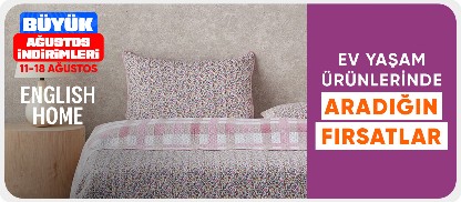 English Home Ürünlerinde Özel Fiyatlar