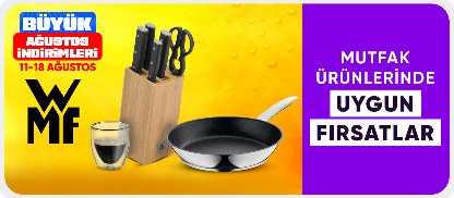 WMF ürünlerinde özel fiyatlar