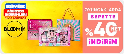 Bloomie Oyuncaklarda Sepette Net %40 İndirim