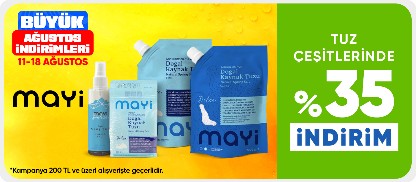 Gıda ürünlerinde %35 indirim