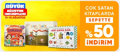 Çok satan kitaplarda sepette %50 indirim