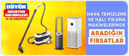 Hava Temizleme Ve Halı Yıkama Makinelerinde Kaçırılmayacak Fırsatlar
