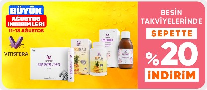 Vitisfera Markalı Ürünlerde Sepette %20 İndirim