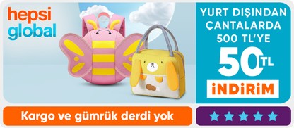 Yurt dışından çantalarda  50 TL indirim