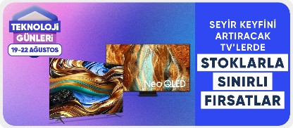 Seyir keyfini artıracak TV"lerde Stoklarla sınırlı fırsatları kaçırma