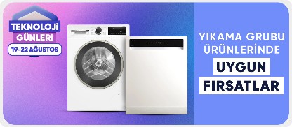 Yıkama grubu ürünlerinde uygun fırsatlar 
