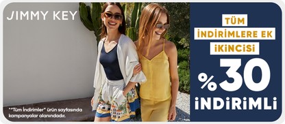 Tüm indirimlere ek  2.'si %30 indirimli