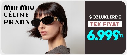 Gözlüklerde  tek fiyat 6.999 TL