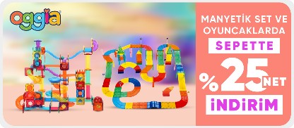 Oggia Markalı Manyetik Setler ve Oyuncak Ürünlerinde Sepette Net %25 İndirim