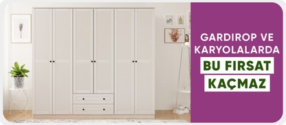 Gardırop ve Karyolalarda Kaçırılmayacak Fırsatlar 