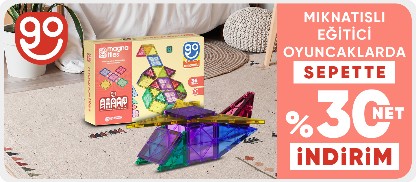 Go Magna-Tiles Manyetik Yapı Blokları Original - Mıknatıslı Eğitici Oyuncaklarda Sepette Net %30 İndirim!