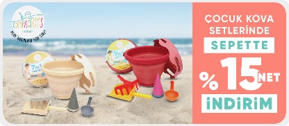 Compac Toys Çocuk Kova Setlerinde Sepette Net %15 İndirim