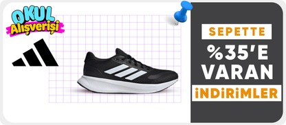 adidas ürünlerinde sepette %35'e varan indirim