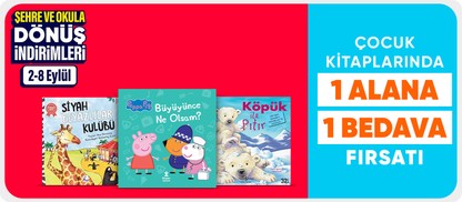 Çocuk kitaplarında  1 alana 1 bedava fırsatı