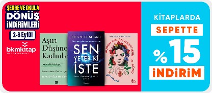 Kitaplarda sepette %15 indirim