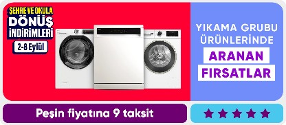 Yıkama grubu ürünlerinde aranan fırsatlar