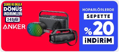 Anker Hoparlörlerde Sepette %20 İndirim