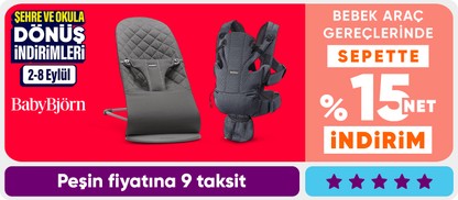 Babybjörn Bebek Araç Gereçlerinde Sepette %15 Net İndirim