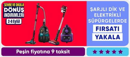 Şarjlı Dik Ve Elektrikli Süpürgelerde Kaçırılmayacak Fırsatlar