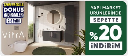 VitrA Sepette %20 İndirim