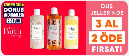 The Bath Factory Duş Jellerinde 3 al 2 öde