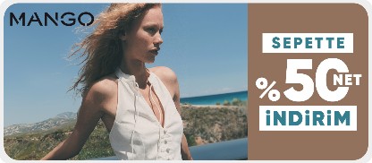 Sepette %50 net indirim