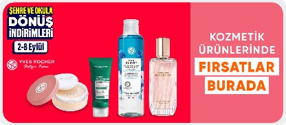 Kozmetik ürünlerinde fırsatlar burada