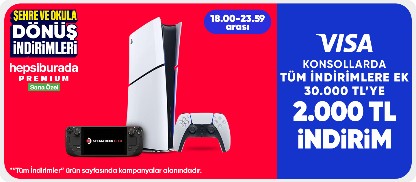 Konsol 30.000 TL'ye 2000 TL İndirim