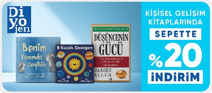 Kişisel gelişim kitaplarında  sepette %20 indirim