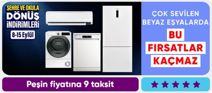 Çok sevilen beyaz eşyalarda  bu fırsatlar kaçmaz