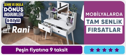 Rani Markalı Mobilyalarda Özel Fiyatlar