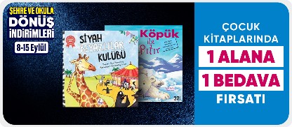Çocuk kitaplarında  1 alana 1 bedava fırsatı